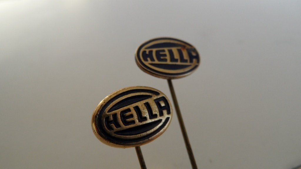 Hella mistlampen en verstralers speldjes 2 x, Verzenden, Gebruikt, Merk, Speldje of Pin