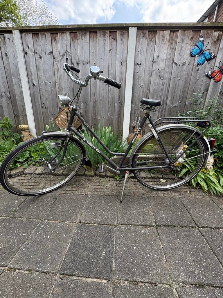 Gazelle Primeur 28 inch damesfiets, Ophalen, Gebruikt, Terugtraprem, Versnellingen