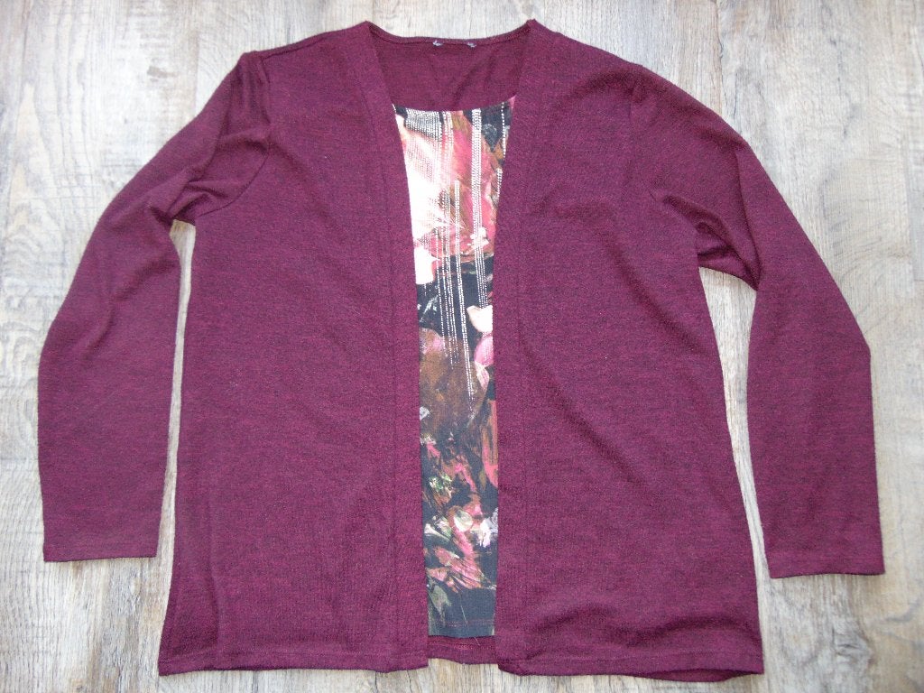 Vestje paarsrood met shirt eraan maat XL Miller & Monroe, Kleding | Dames, Paars, Maat 46/48 (XL) of groter, Ophalen of Verzenden