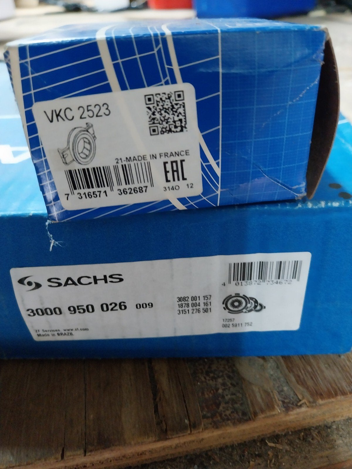 Sachs Koppeling Set met SKF Druklager - Nieuw, Ophalen of Verzenden, Nieuw, Peugeot
