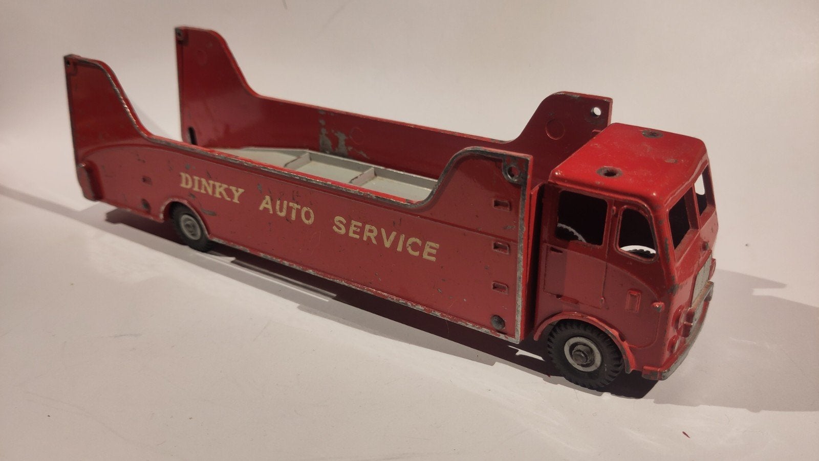 Dinky Supertoys No. 983 Leyland Car Carrier Transporter, Ophalen of Verzenden, Gebruikt, Bus of Vrachtwagen, Overige merken
