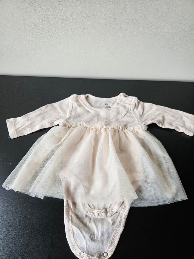 Schattig jurkje met jasje voor baby meisjes, Ophalen of Verzenden, Zo goed als nieuw, H&M, Meisje