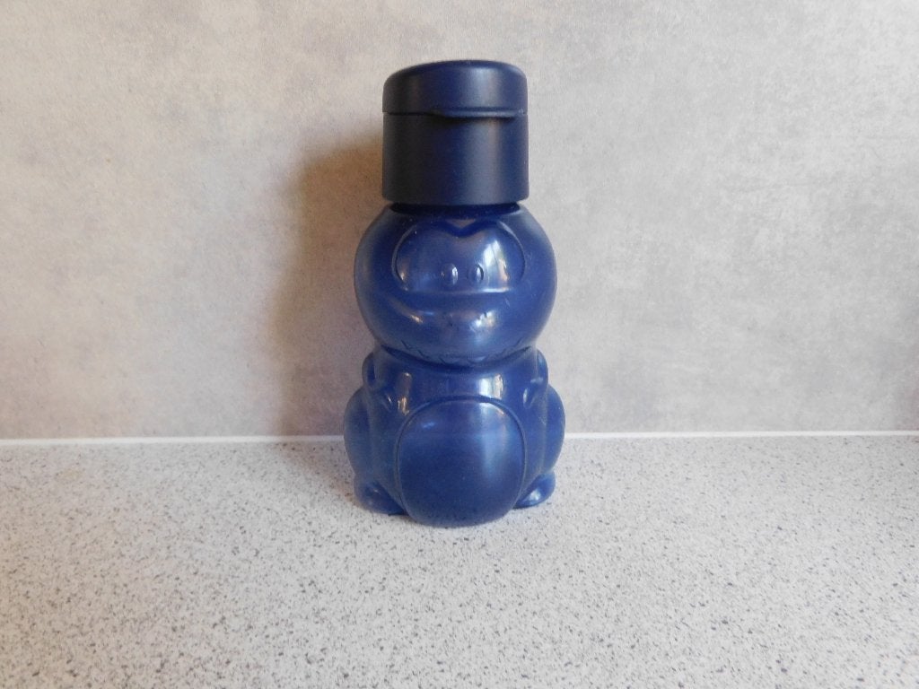Tupperware Ecofles Aap Indigo - 350 ml, Gebruikt, Blauw, Ophalen of Verzenden, 350 ml