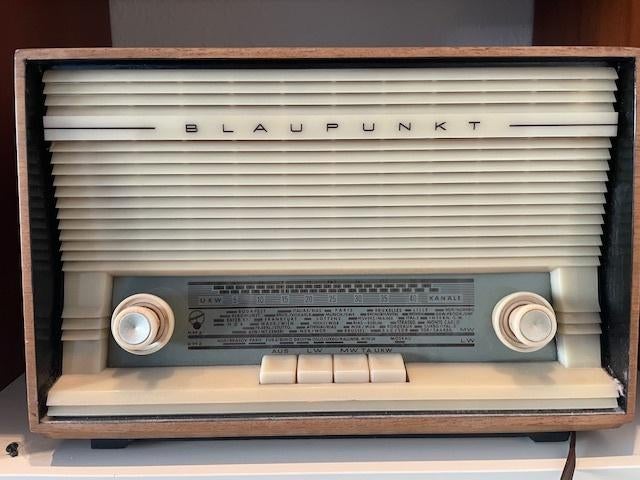 Vintage Blaupunk buizenradio 1960, Antiek en Kunst, Ophalen of Verzenden
