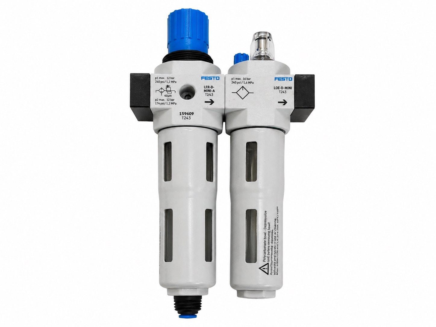Festo Mini Air Preparation Unit – Filter & Lubricator, Ophalen of Verzenden, Zo goed als nieuw