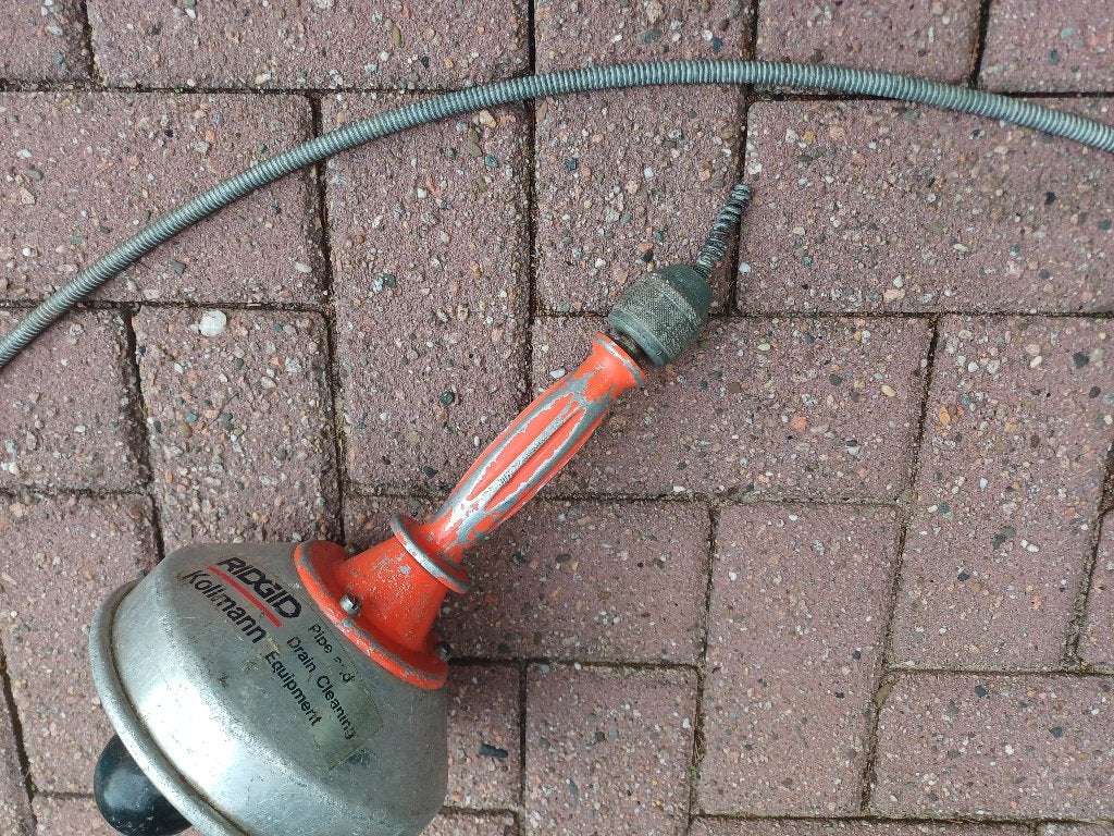 Professionele RIDGID Kollmann Riool Ontstopper / Handspinner, Ophalen, Gebruikt