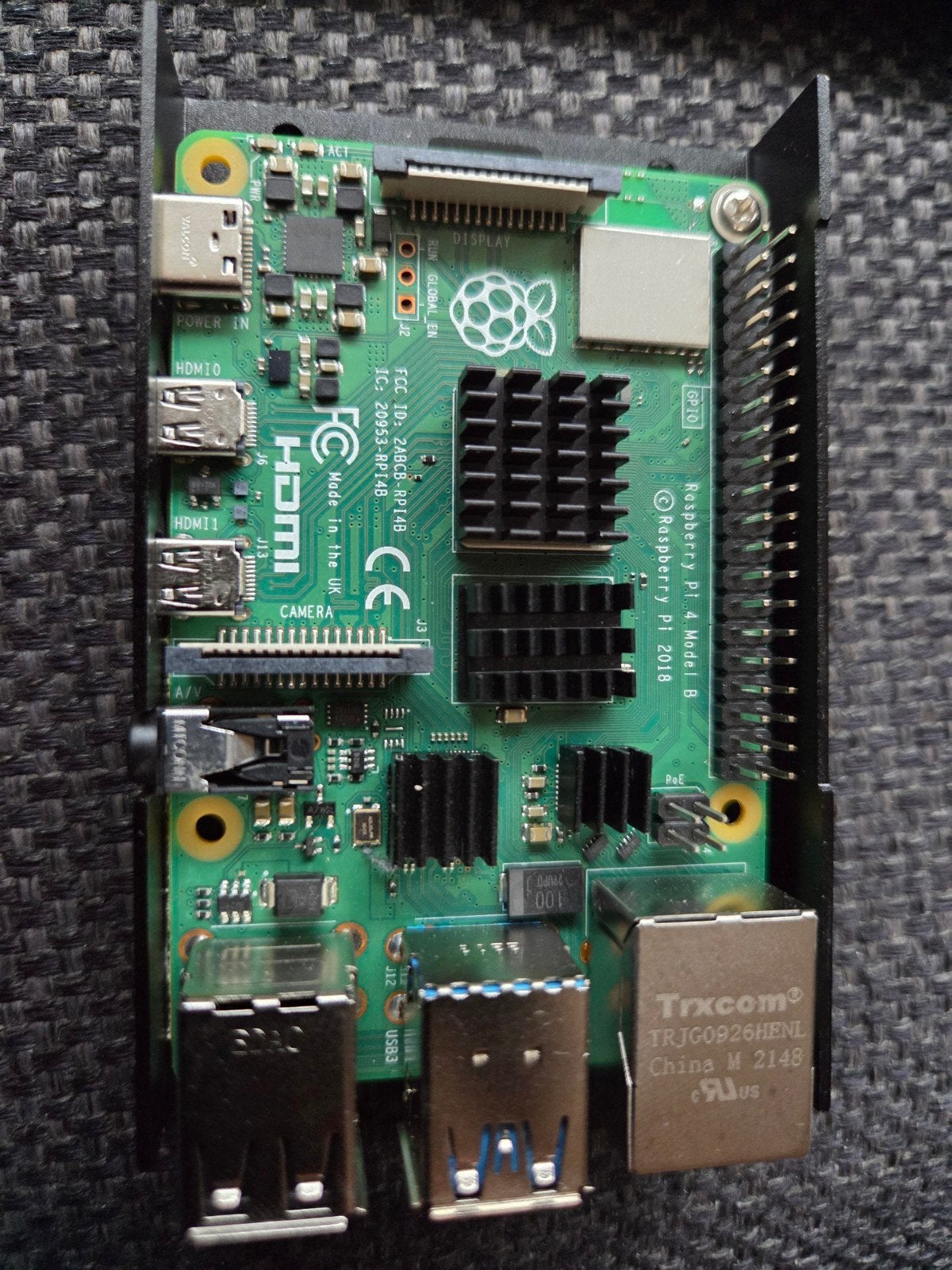 raspberry pi 4 model b 8GB, Ophalen of Verzenden, Gebruikt