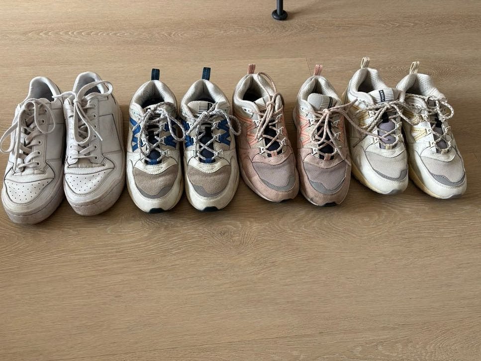 Karhu en Adidas sneakers - diverse maten, Ophalen of Verzenden, Zo goed als nieuw, Overige kleuren, Sneakers of Gympen
