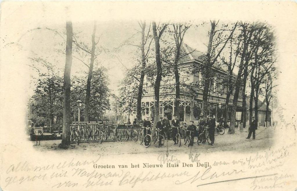 388-563-043 Wassenaar Groeten van het Nieuwe Huis Den Deijl, Verzenden, Voor 1920, Zuid-Holland