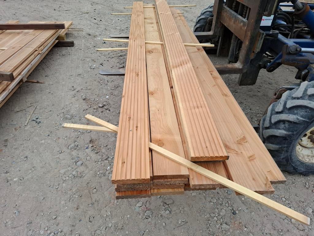 Partij 20 st douglas vlonderplanken 5 meter bezorgen mogelij, Ophalen, Nieuw, 250 cm of meer, Planken