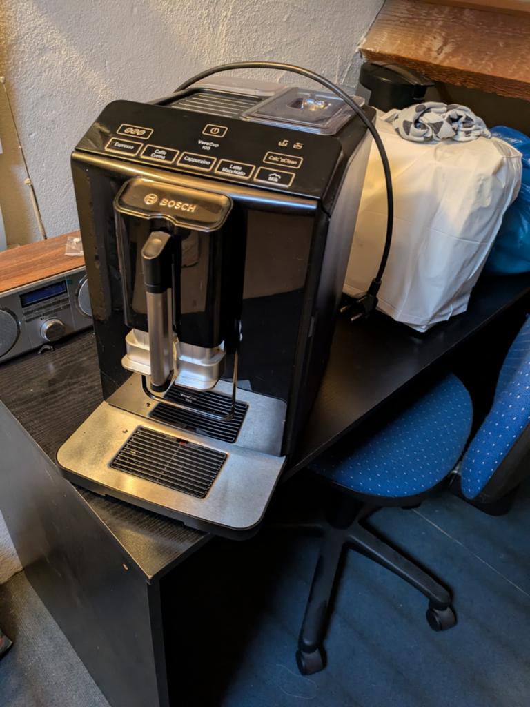 Bosch VeroCup 100 Volautomatische Koffiemachine, Ophalen, Gebruikt, 10 kopjes of meer, Koffiemachine