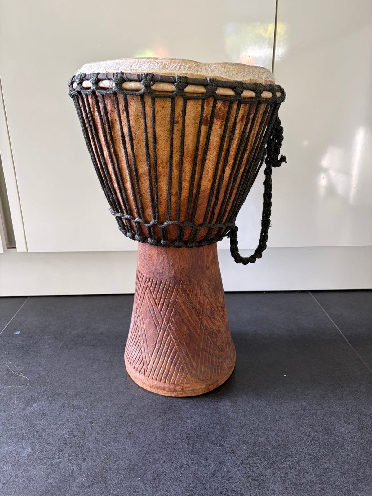 Origineke grote Djembe, Ophalen of Verzenden, Gebruikt, Trommel