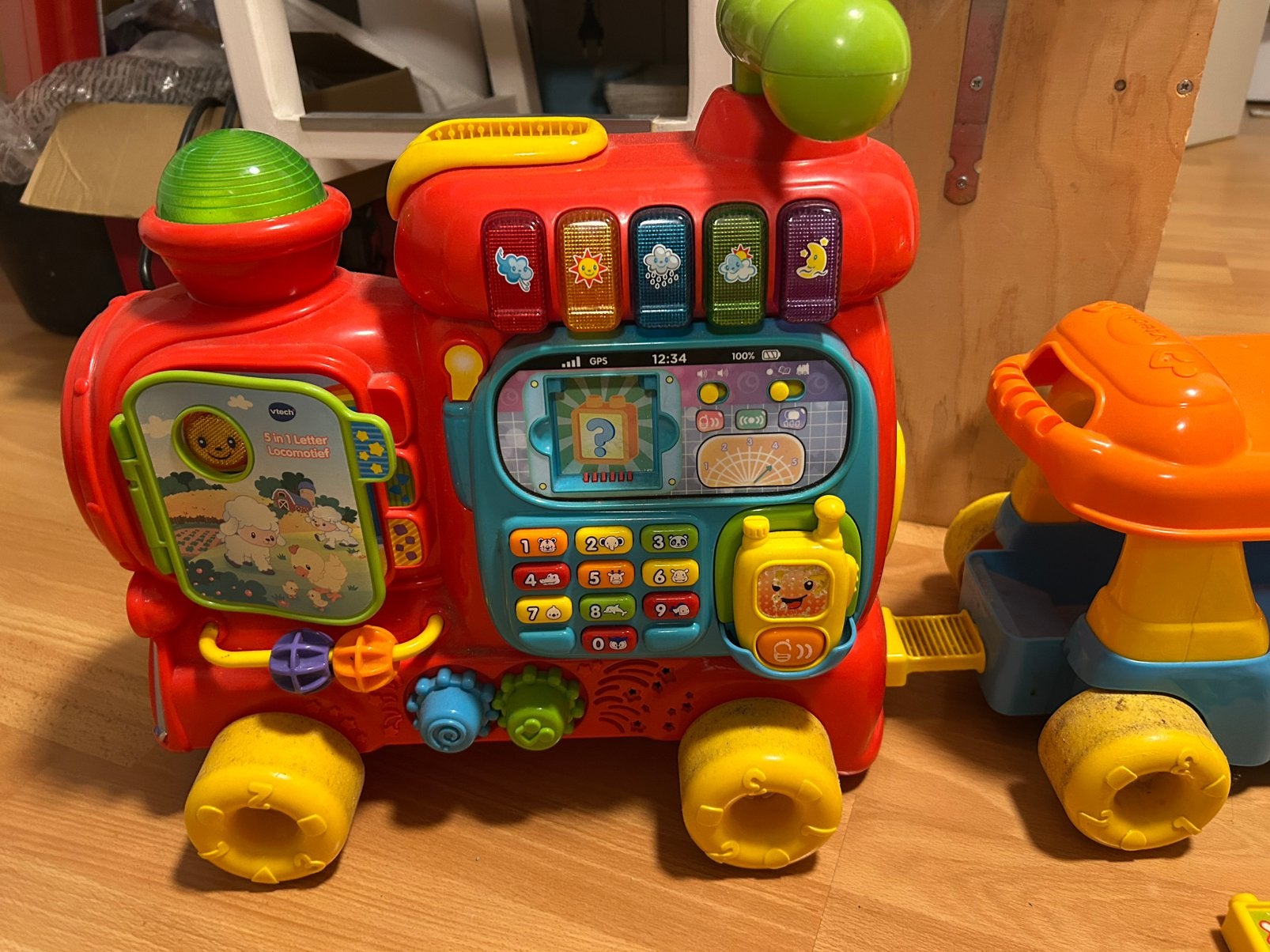 VTech zit en rijd trein, Ophalen of Verzenden, Gebruikt, 6 maanden tot 2 jaar