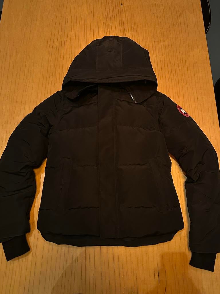 Canada Goose jas zwart, maat S, Ophalen of Verzenden, Zo goed als nieuw, Maat 36 (S), Zwart