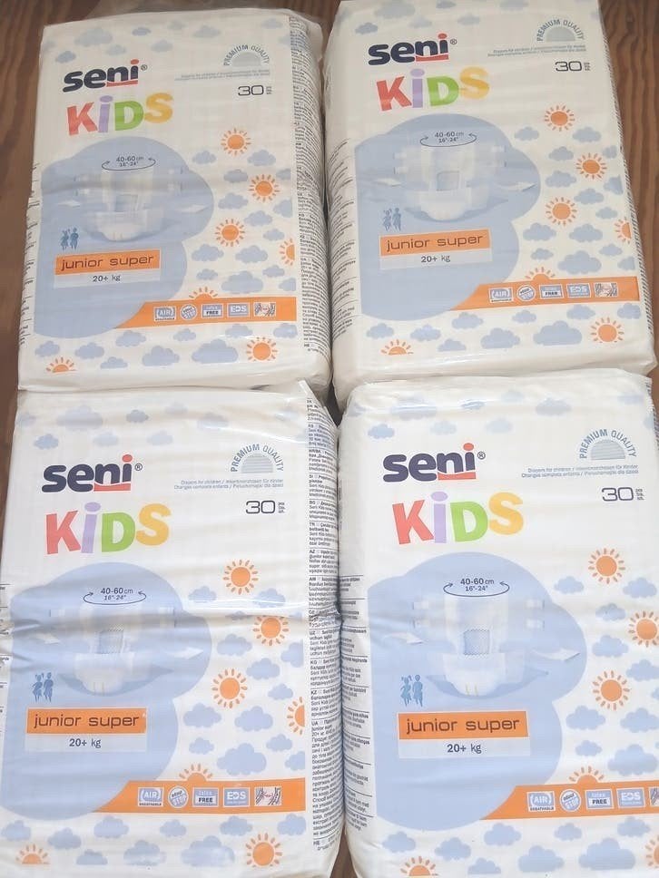 4x Grote Pakken Kinder Luiers, Ophalen of Verzenden, Nieuw, Overige typen