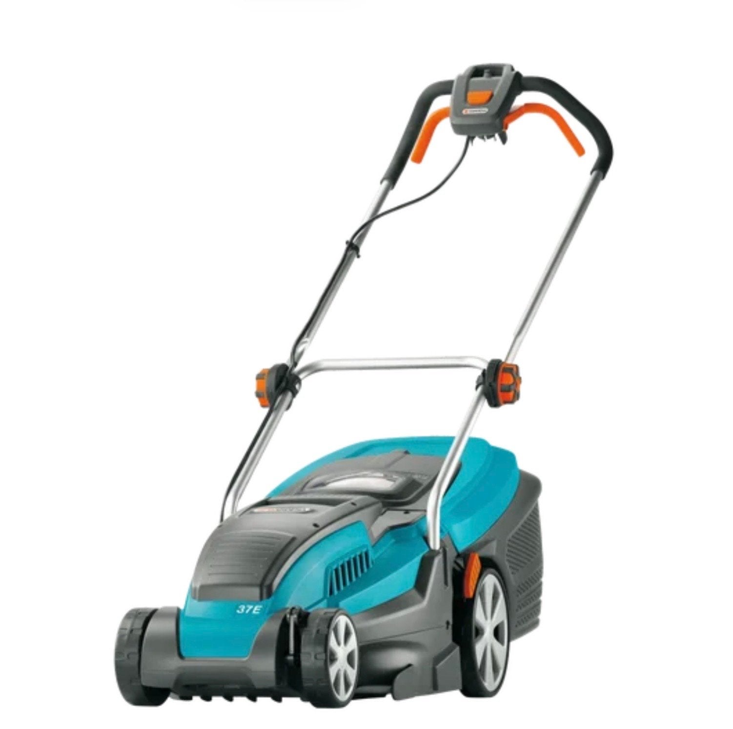 Gardena Elektrische Grasmaaier Powermax 37E, zgan, Ophalen, Cirkelmaaier, Elektrische grasmaaier, Mulchfunctie