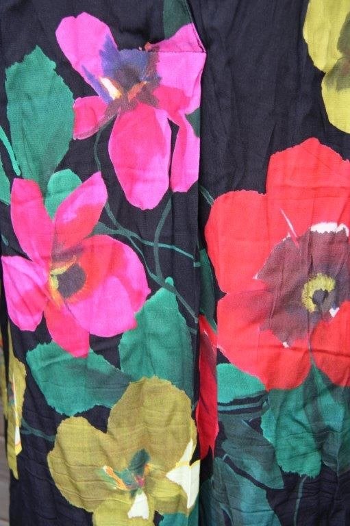 Jurk zwart/ kleur Doris Streich mt 50 Vaste prijs, Ophalen of Verzenden, Zo goed als nieuw, Jurk, Doris Streich