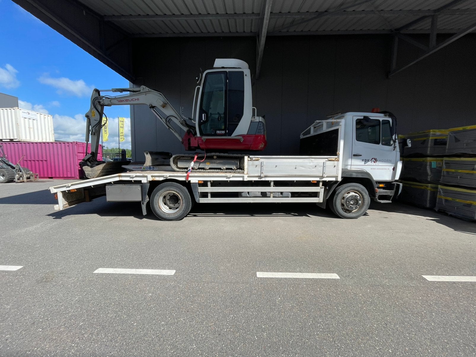 Mercedes vrachtauto 15 tons APK juni 2027 direct inzetbaar, Noord-Holland