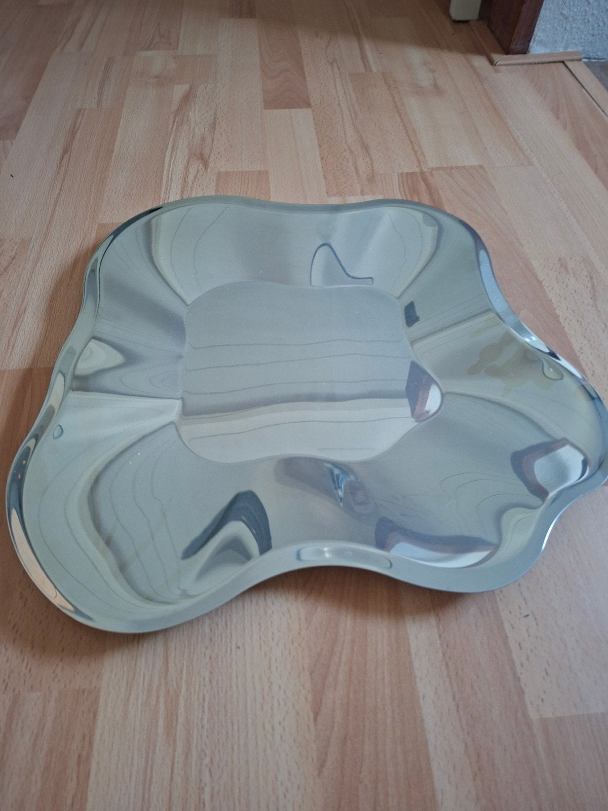 Alvar Aalto Iittala decoratieschaal-  rvs, Ophalen of Verzenden