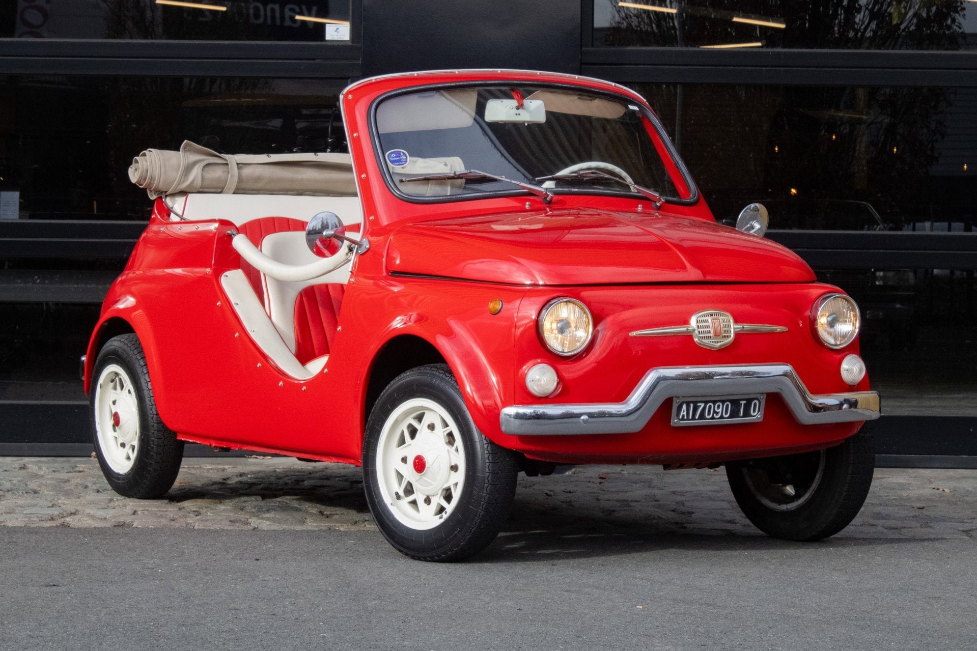 Fiat 500 Jolly | Dutch registration, Auto's, Achterwielaandrijving, Gebruikt, Cabriolet, 4 stoelen