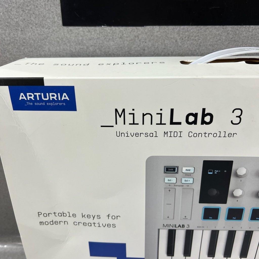 Arturia Minilab 3 Midi Controller | in doos | 417743, Overige merken, Gebruikt, Midi-aansluiting, Overige aantallen