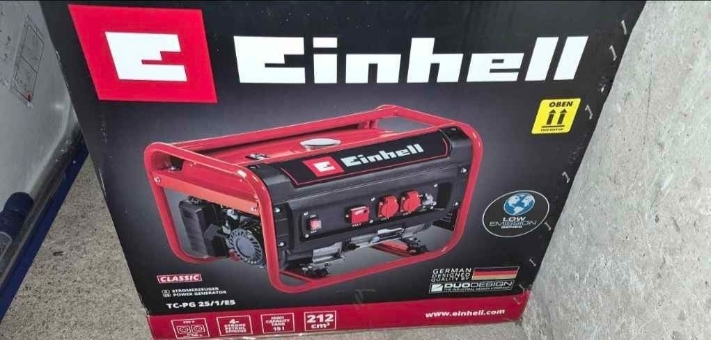 Einhell TC-PG 25/1/E5 Benzine Generator - ZGAN, Ophalen, Nieuw