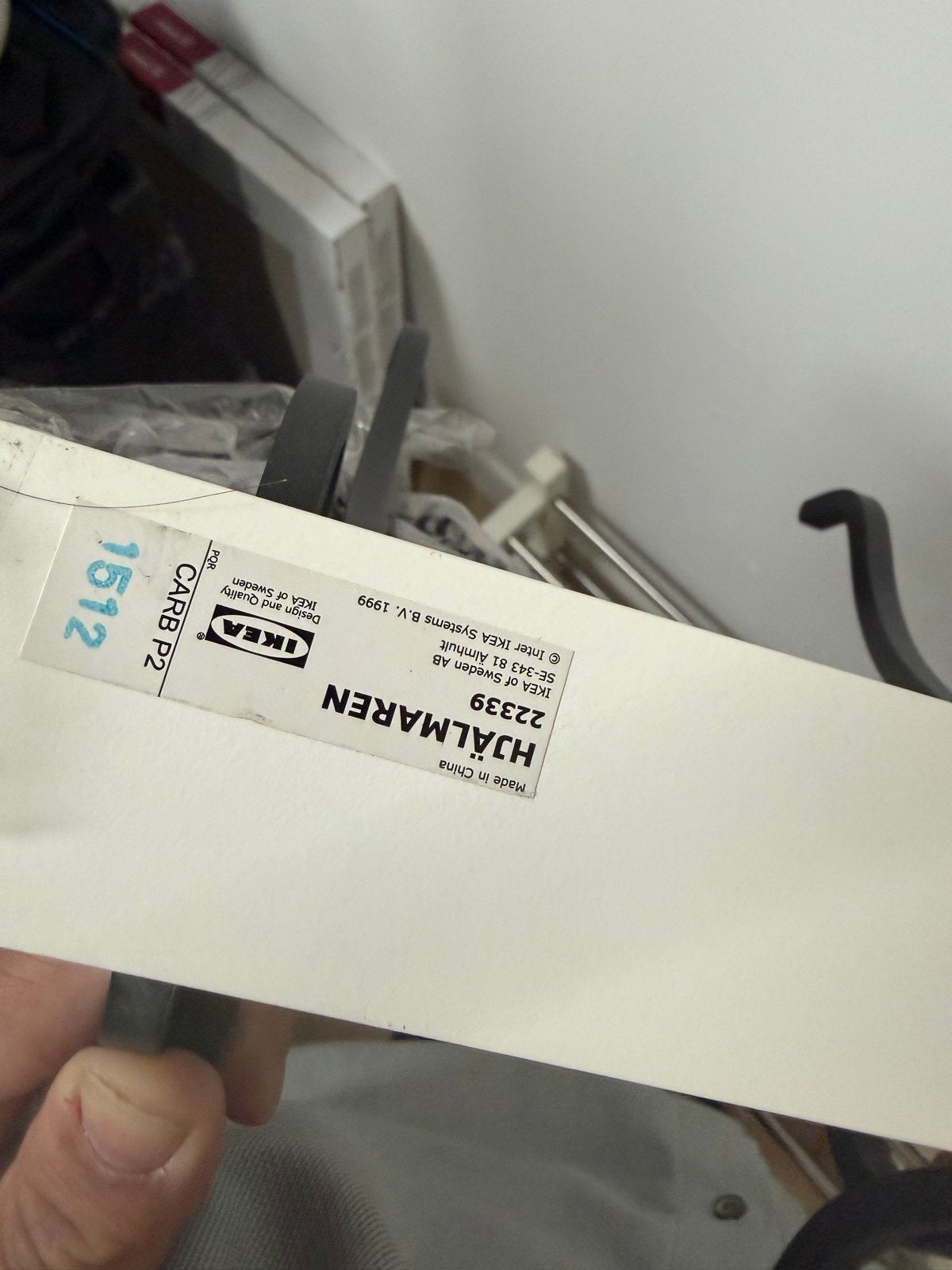 IKEA HÅLMAREN schoenenrek met 2 kapstokken, Ophalen, Gebruikt