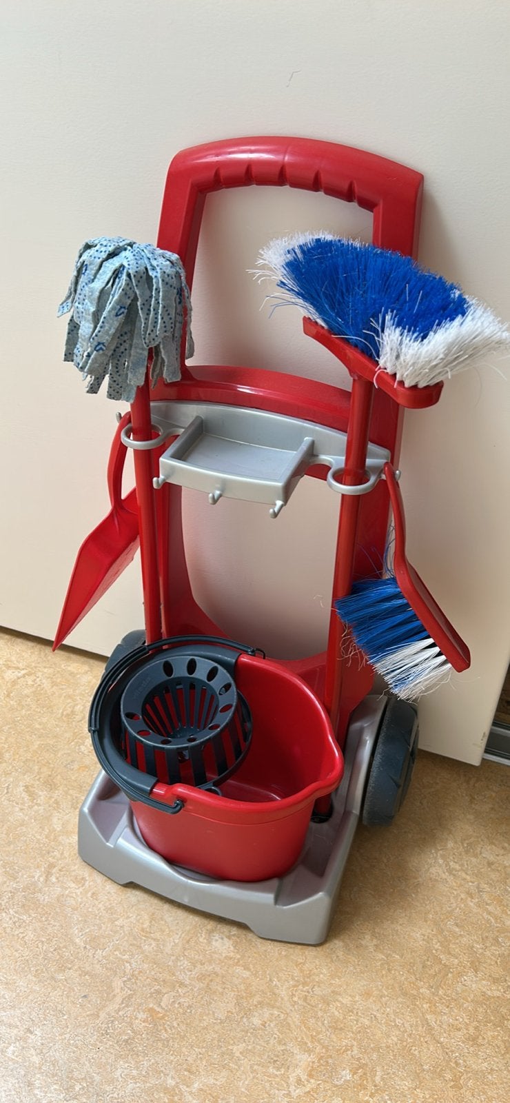 Speelgoed schoonmaakkar met accessoires, Ophalen, Gebruikt, Jongen of Meisje