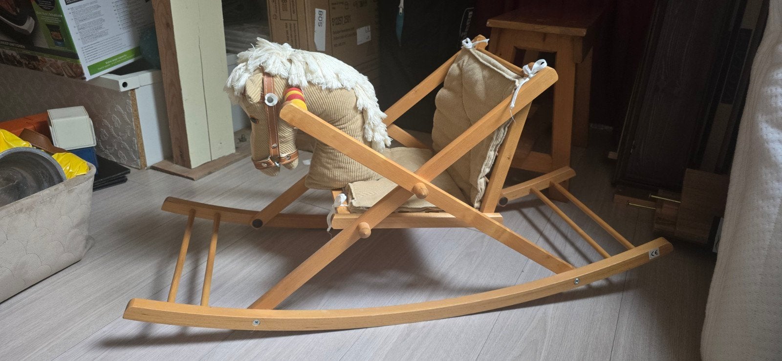 Houten hobbelpaard met zitting, Ophalen, Gebruikt, Overige typen
