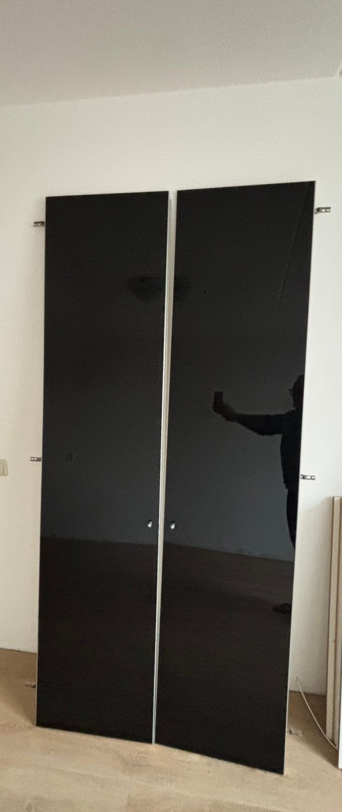 Prachtige kledingkast deuren 220 x 50CM, Huis en Inrichting, Ophalen, 200 cm of meer, 50 tot 75 cm, Glas
