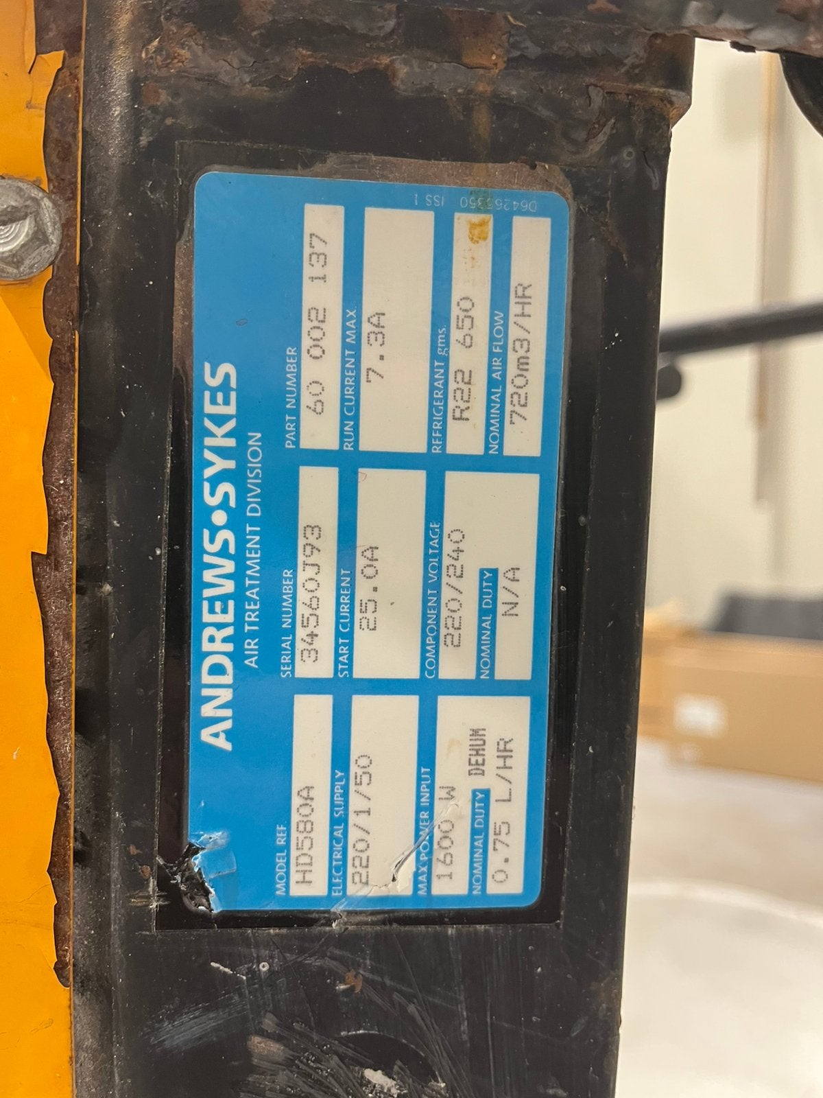 Grote bouwdroger te huur met veel capaciteit 10,- per dag, Ophalen of Verzenden, Afzuiger