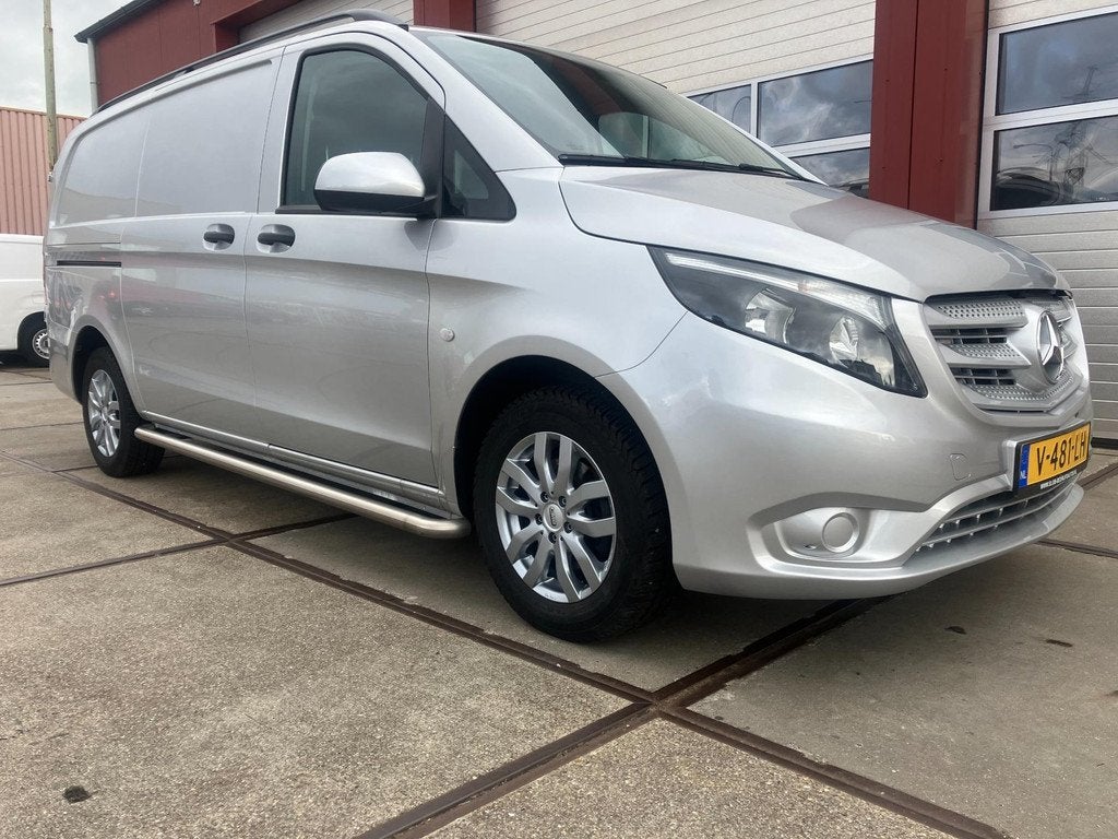 Mercedes-Benz Vito 111 CDI Lang Comfort, Auto's, Bestelauto's, Voorwielaandrijving, Stof, Gebruikt, Euro 6