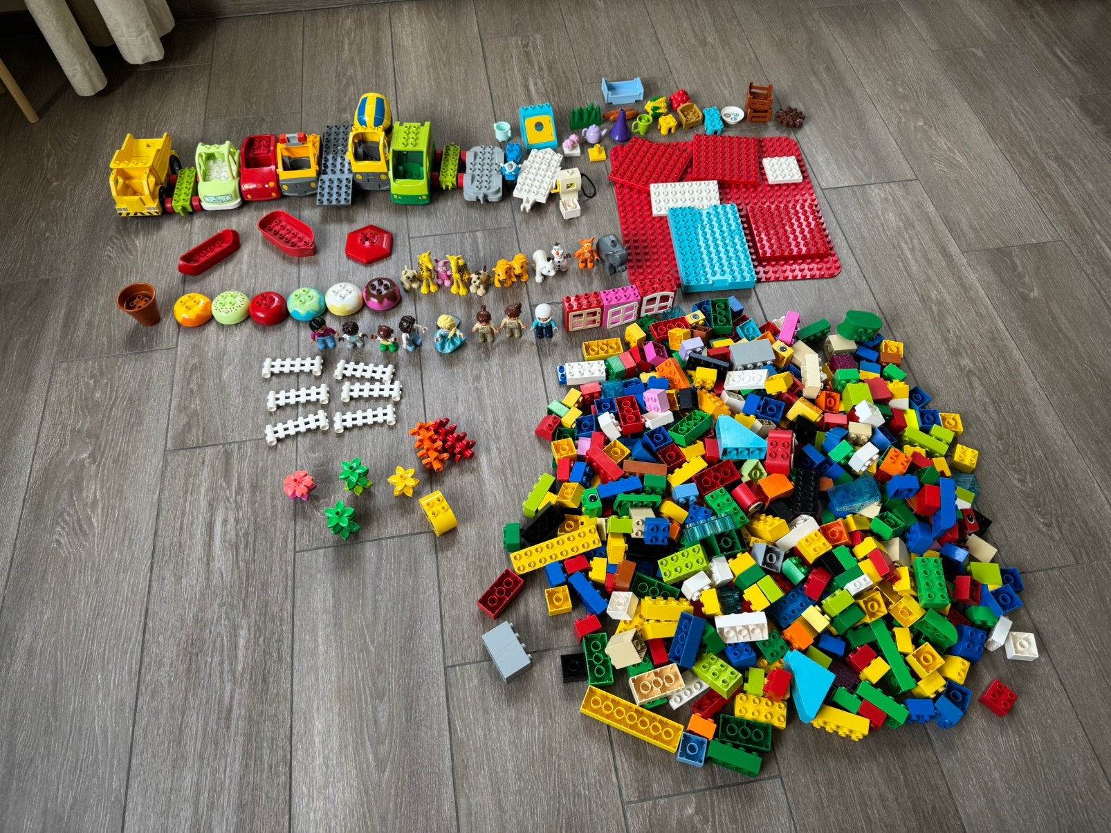 Duplo, Ophalen, Gebruikt