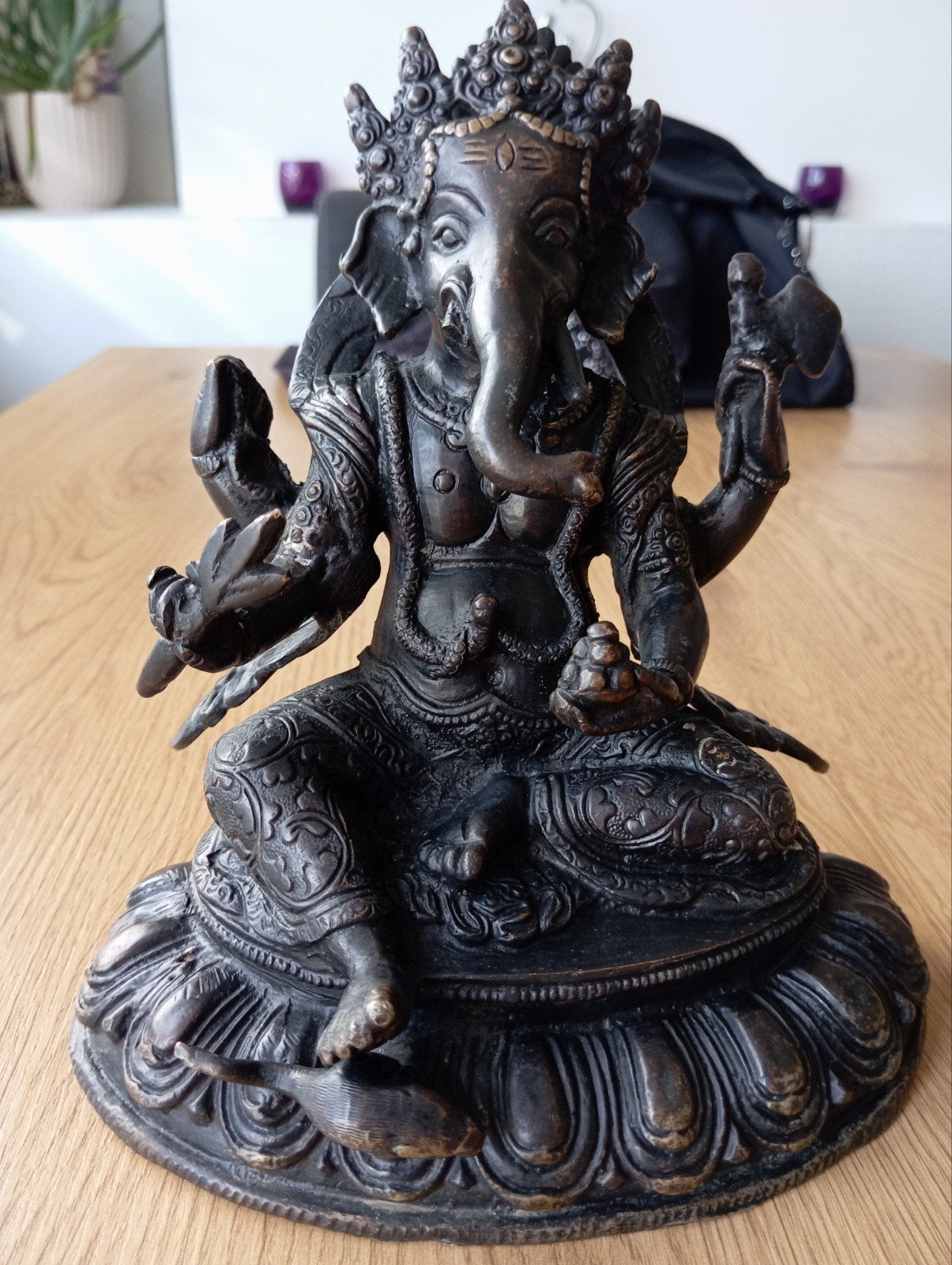 Ganesha bronze, Ophalen of Verzenden