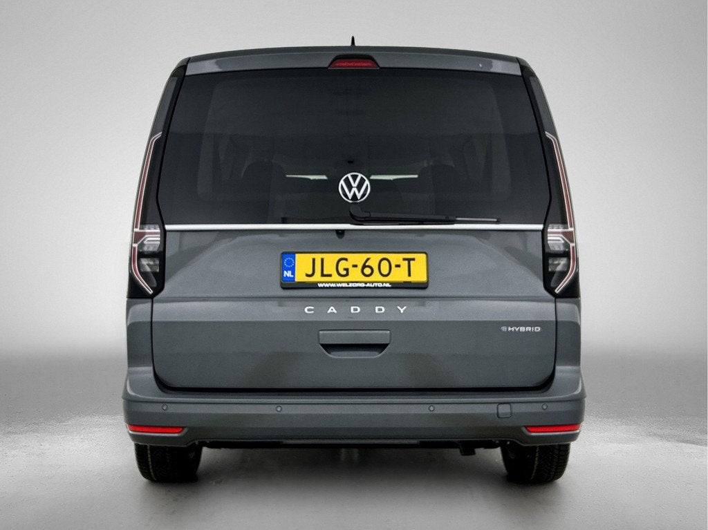 Volkswagen Caddy Maxi 1.5 TSI Hybride Style Ingepland voor o, Auto's, Volkswagen, 12 maanden, 15 km/l, Euro 6, 4 cilinders