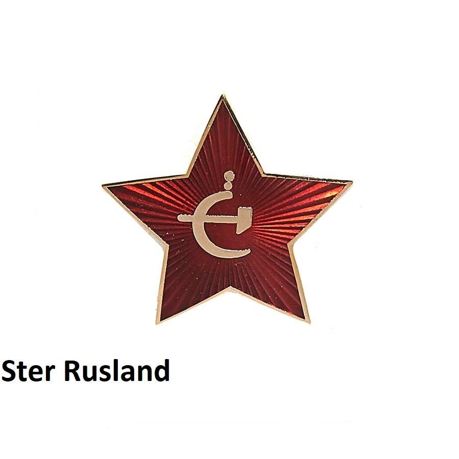 Embleem,Badge,Rusland,Ster, Verzenden, Landmacht, Overige gebieden, Embleem of Badge