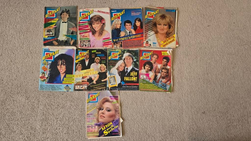 Hitkrant 1982 diverse, Ophalen of Verzenden, Gelezen