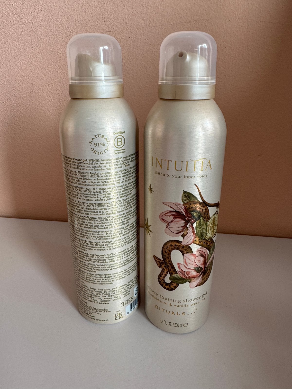 Rituals Intuitia Foaming Shower Gel, Ophalen of Verzenden, Nieuw, Bad & Douche
