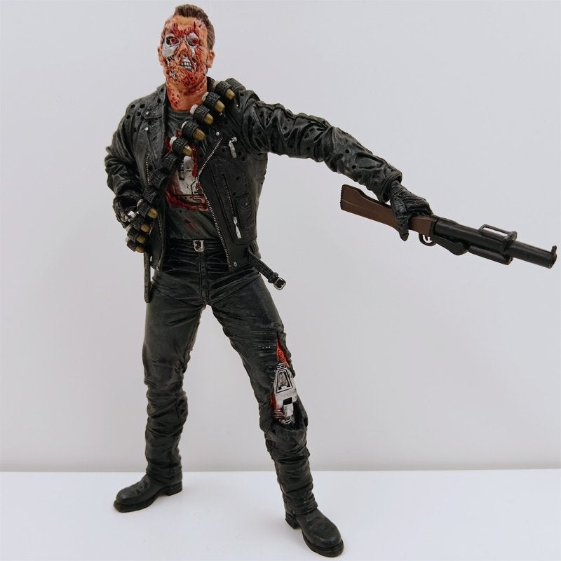 Terminator 2 Judgement Day T-800 McFarlane Toys 2001, Verzamelen, Film en Tv, Ophalen of Verzenden, Zo goed als nieuw, Film, Actiefiguur of Pop