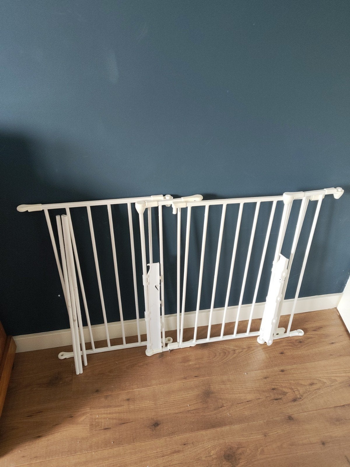 BabyDan veiligheidshekje voor trap, Ophalen, Gebruikt, 115 cm of meer, Metaal of IJzer
