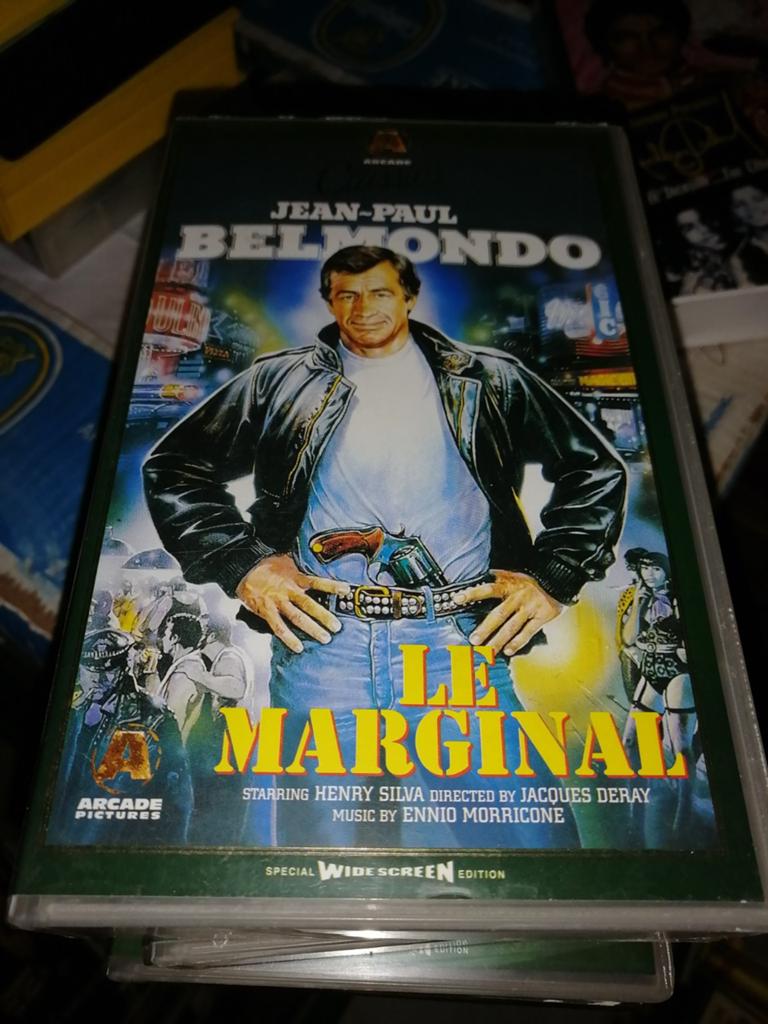VHS - Le Marginal, Alle leeftijden, Ophalen of Verzenden, Gebruikt, Actie en Avontuur