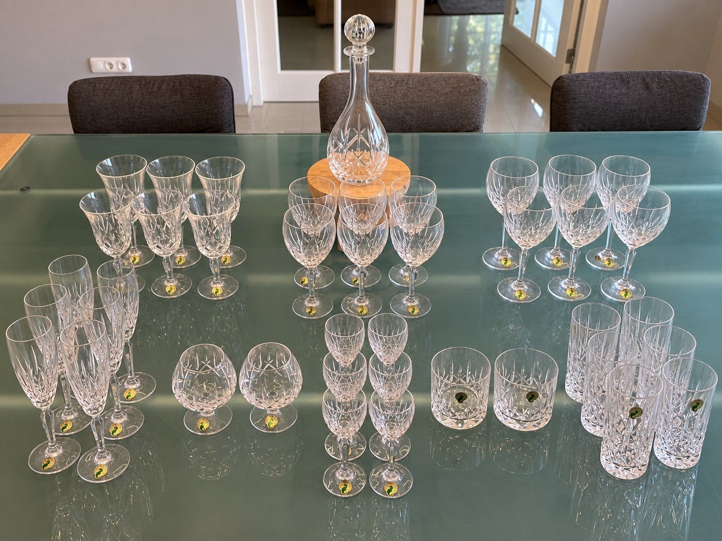 Waterford Crystal Nocturne/Starlight – 40 glazen + karaf, Ophalen