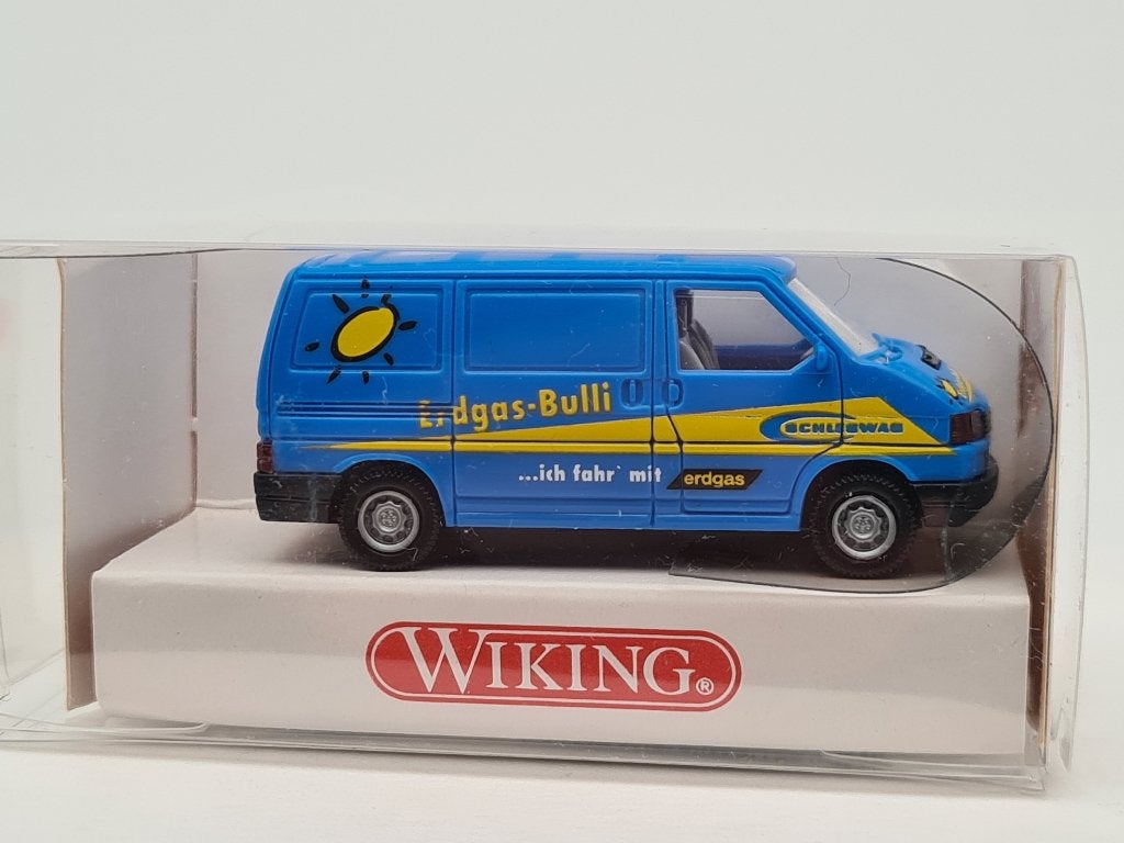 VW T4 "Edrgas Bulli" - LPG van - Wiking 1/87, Verzenden, Zo goed als nieuw, Auto, Wiking