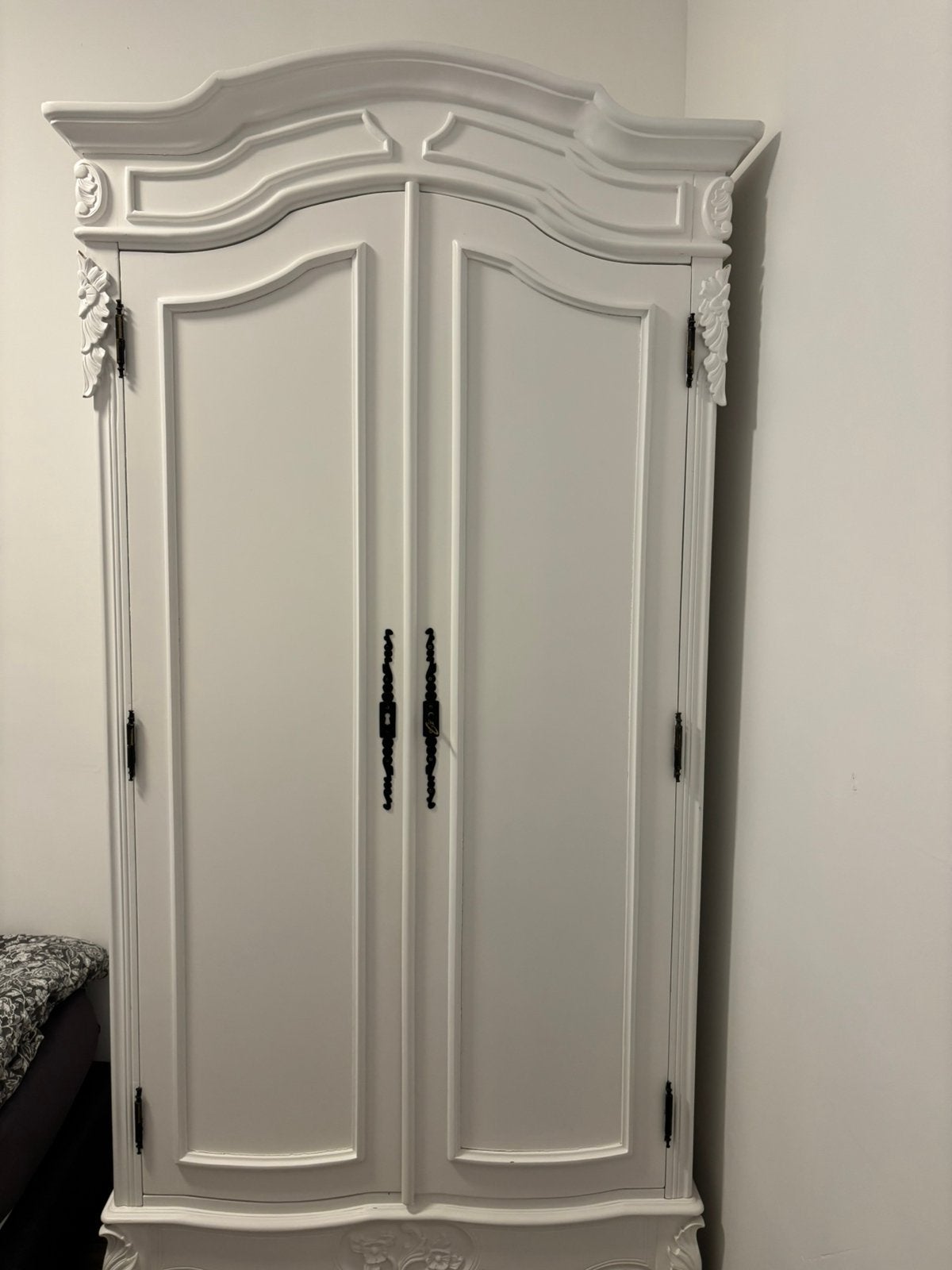 Witte Kinder Kledingkast 220 cm Lengte/ 103 cm breed, Huis en Inrichting, Ophalen, Zo goed als nieuw, 100 tot 150 cm, 200 cm of meer