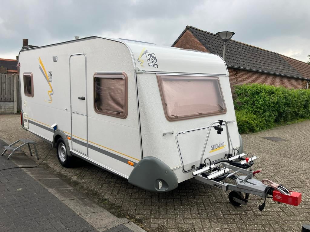 Knaus Sudwind 450TF, Caravans en Kamperen, Rondzit, Frans bed, Airco, Particulier