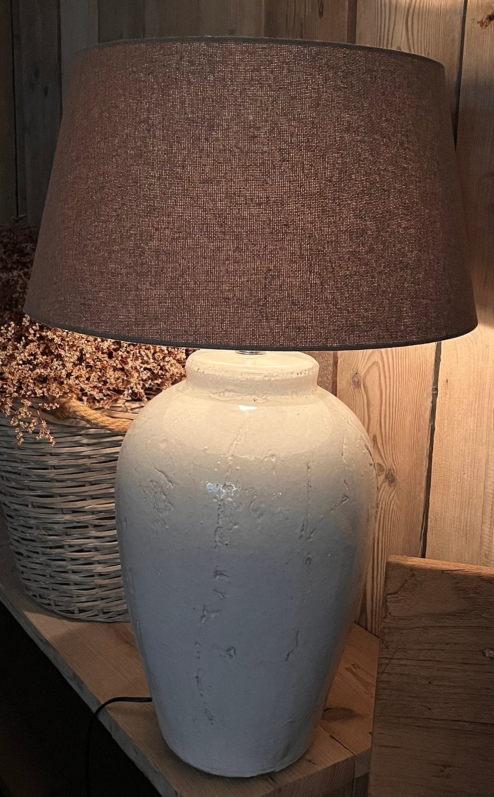 2 kruiklampen incl kap 74 hoog, Ophalen, Zo goed als nieuw