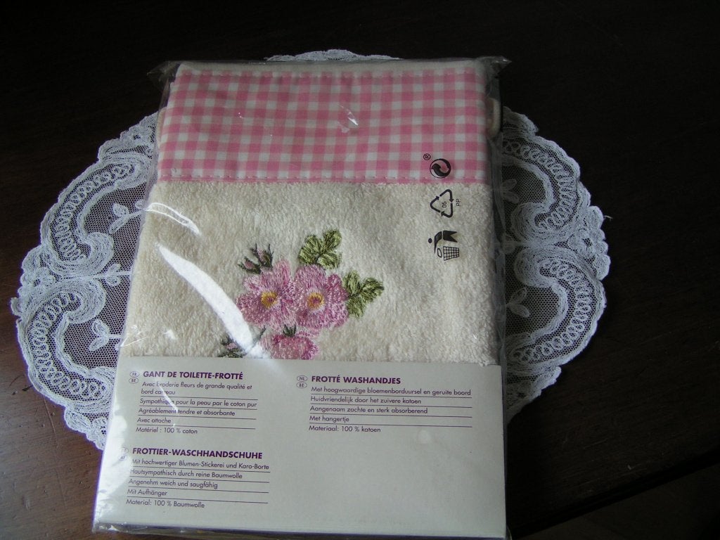 4 Prachtige Nieuwe Washandjes, Ophalen of Verzenden, Nieuw, Overige typen