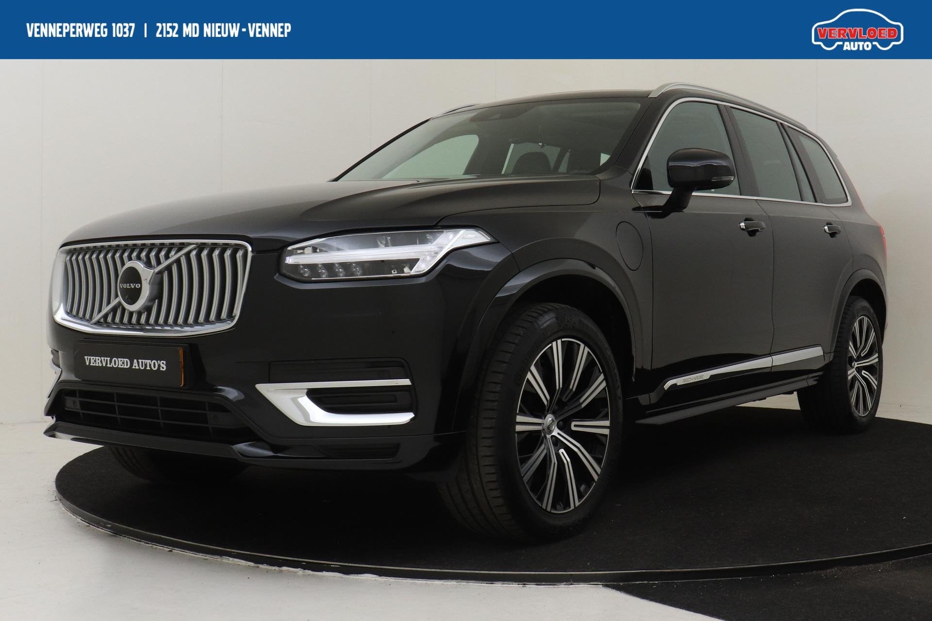 Volvo XC90 T8 RECHARGE AWD INSCRIPTION -PANO.DAK|BOWERS&WILK, Euro 6, 7 stoelen, Zwart, Vierwielaandrijving