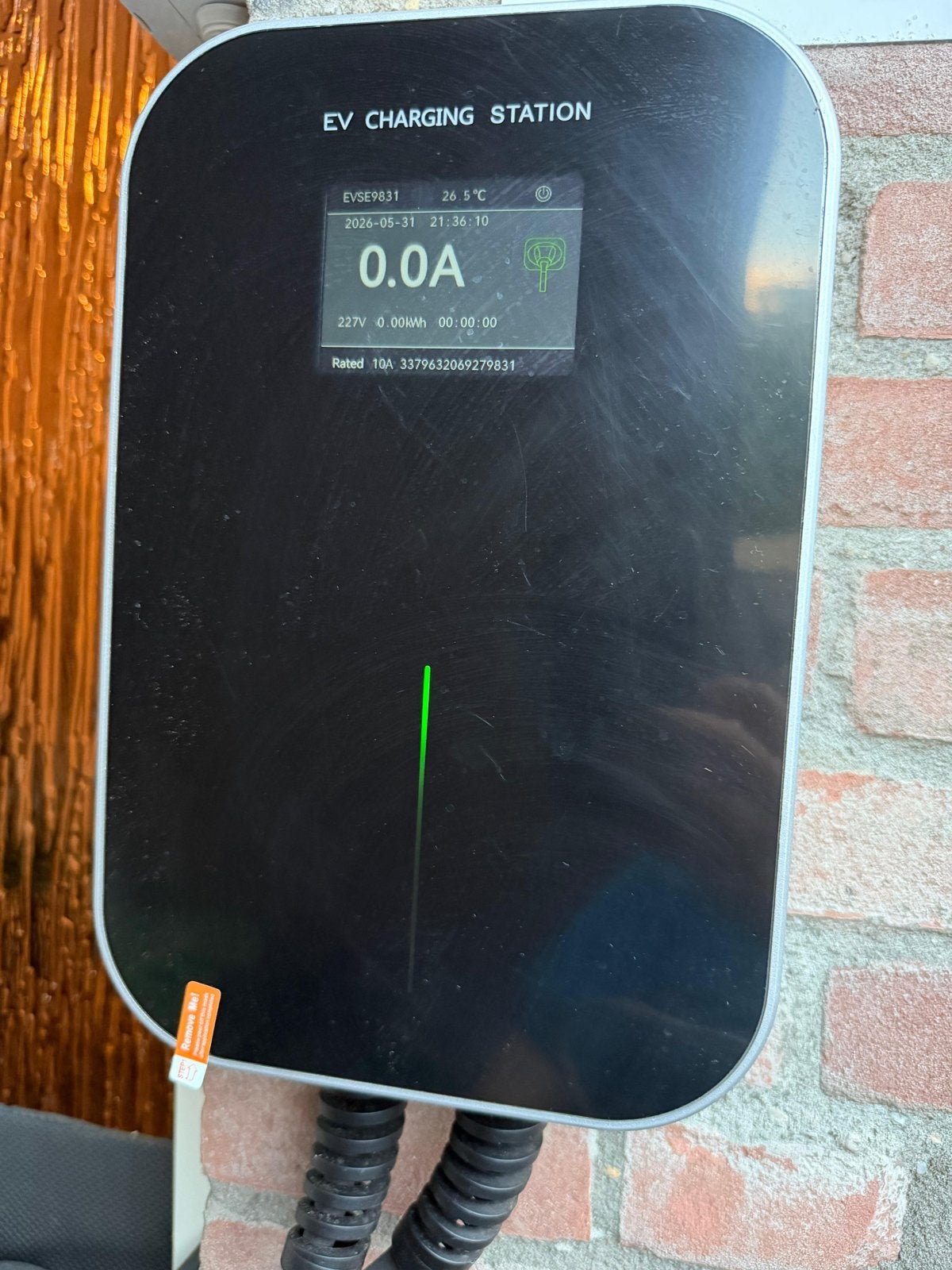 EV Laadstation - Slimme Laadpaal met Display, Auto diversen, Laadpalen, Zo goed als nieuw, Laadpaal, Verzenden