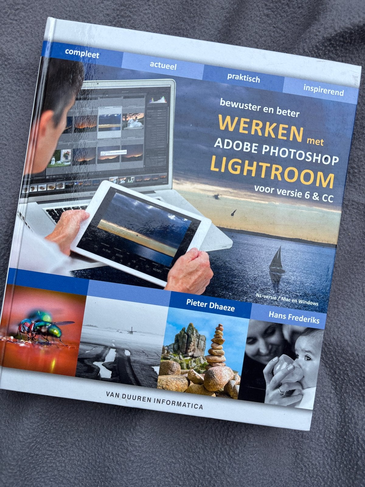 Boek: Werken met Adobe Photoshop Lightroom (versie 6 & CC), Boeken, Ophalen of Verzenden, Zo goed als nieuw, Fotografie algemeen